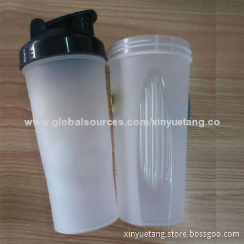 Customized Logo Protein Shaker Cup, 600mL, Wholesale